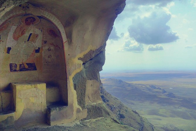 1-Day Trip to David Gareja Monastery with Rainbow Hills & Sighnaghi from Tbilisi - Chichkhituri Tower and the rougher side of Gareja Country