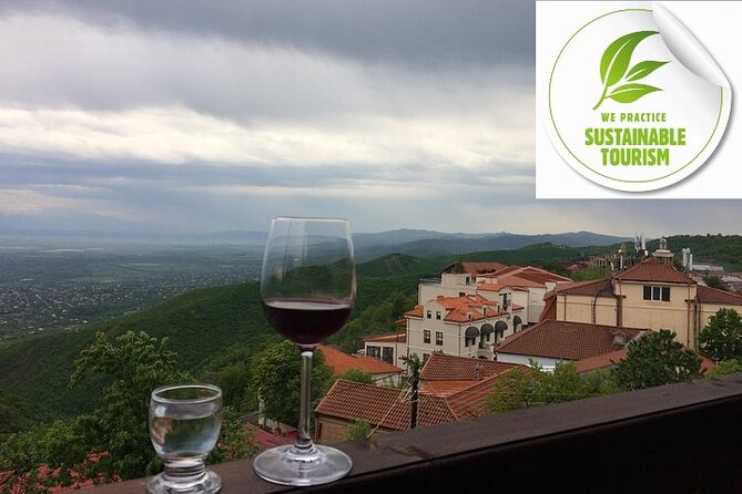 3 Organic Wineries Private Day Trip to Wine Province With Lunch and Tastings - Signagi walls and Okros Winery