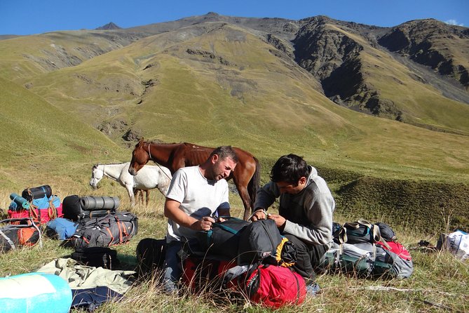 7-day hiking expedition to Tusheti through the Atsunta pass - Mutso, Anatori, and the road’s end at Ardoti