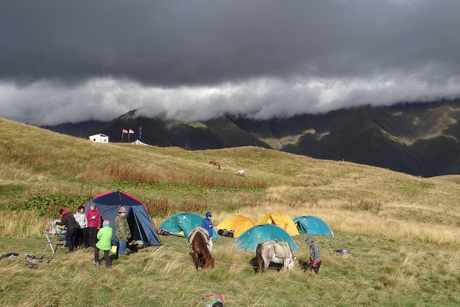7-day hiking expedition to Tusheti through the Atsunta pass - Day 3 and the high crossing at Atsunta Pass