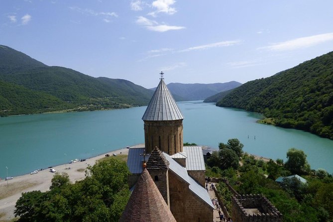 Ananuri, Gudauri, Kazbegi. Military Road of Georgia. Private tour. - Zhinvali Reservoir: a bright first stop
