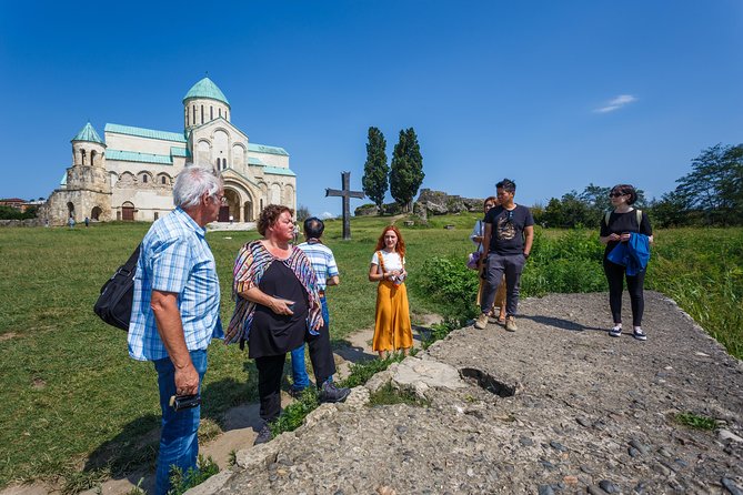 BAGRATI, GELATI & MOTSAMETA Group Tour from Kutaisi - Motsameta Monastery above the river