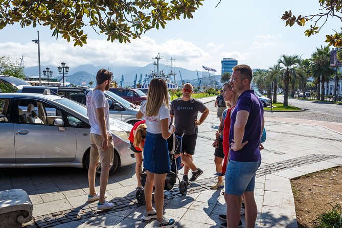 Batumi - Mestia Shared Transfer - Enguri Dam, the main stop on the route