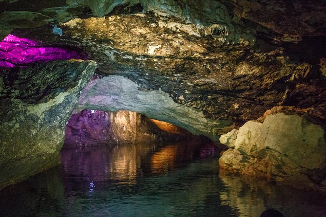 CANYONS & CAVE Tour from Kutaisi - Okatse, Martvili & Prometheus - Prometheus Cave: cool chambers and the Hall of Love