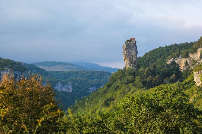 Chiatura and Katskhi Pillar One Day Urbex Tour - Mgvimevi Monastery, a quiet opening stop