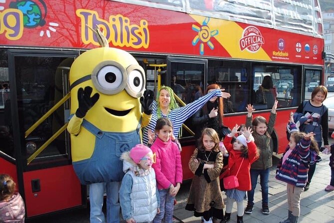 City tour Tbilisi on red bus - A practical first look at Tbilisi by red bus