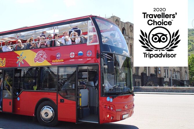 City tour Tbilisi on red bus - What the route shows you in 90 minutes