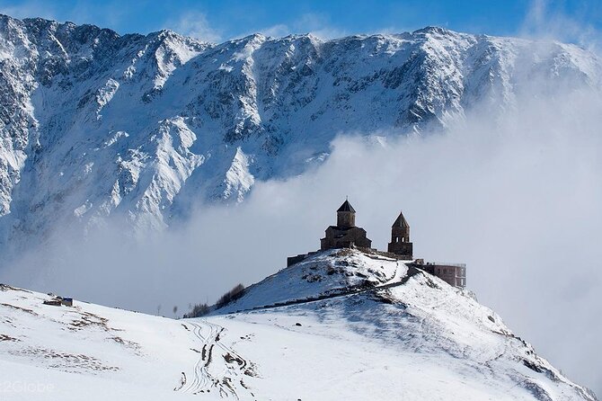 Day Tour Tbilisi – Ananuri – Kazbegi – Tbilisi - Colored rivers, Cross Pass, and the Friendship viewpoint