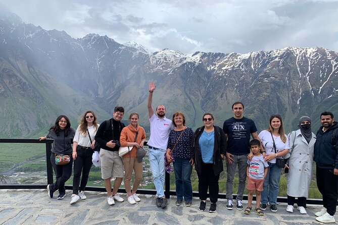 Day tour to mountains Jinvali lake, Ananuri, Kazbegi, Arch friendship - The Friendship Monument and Devil’s Valley
