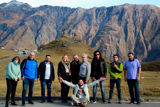 Day Trip to Gudauri and Kazbegi Including 4WD - The Friendship Monument Above Devil’s Valley