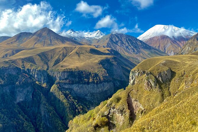 Day Trip to Kazbegi and Gudauri - The Friendship Monument above Devil’s Valley
