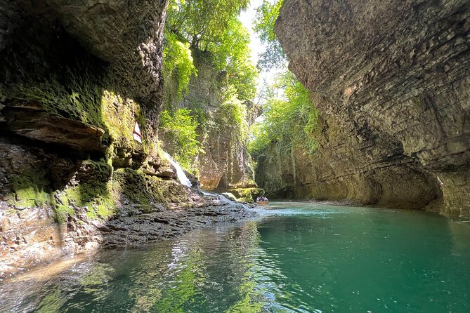 From Kutaisi: Martvili & Okatse Canyons & Cave Guided Tour - Martvili Canyon, water, bridges, and optional boat ride