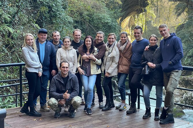 From Kutaisi: Martvili & Okatse Canyons & Cave Guided Tour - Okatse Canyon and the hanging bridge