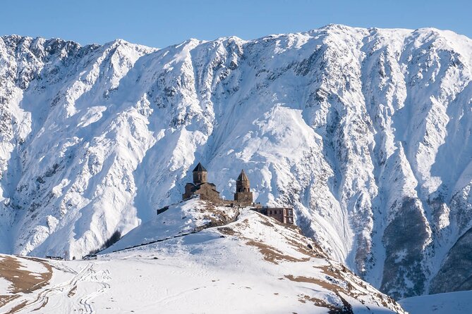 From Tbilisi Daytrip Kazbegi Gudauri & Zhinvali Guided Group Tour - Gudauri gives you two hours in the high mountains