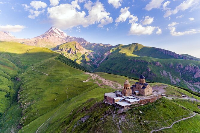 From Tbilisi: Kazbegi Day Tour, Gergeti Trinity, Ananuri &Gudauri - Leaving Tbilisi for Zhinvali Reservoir