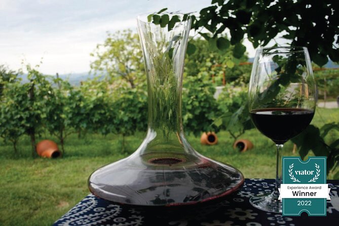Full Day Private Wine Tour in Kakheti Region with Lunch and 3 Wine Tastings - Sighnaghi and the terrace at Okro’s Winery