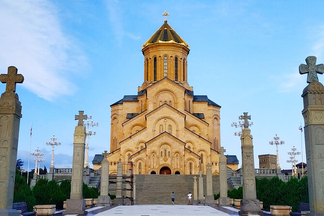 Full Day Tbilisi City Tour with Wine Tasting & Cable Car Ride - The sulfur waterfall adds a small natural break