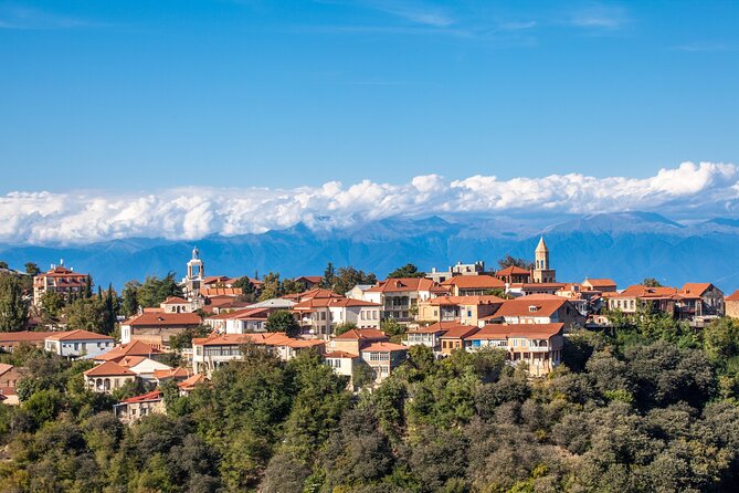 Full Day Tour in Sighnaghi Bodbe Tsinandali from Tbilisi - Sighnaghi, the hill town above the Alazani Valley