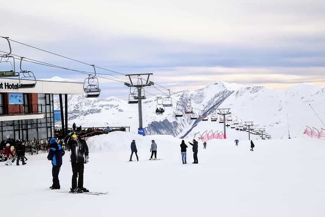 Gudauri Ski Resort Private Day Tour from Tbilisi Snow Adventure - Zhinvali Reservoir: the first scenic pause