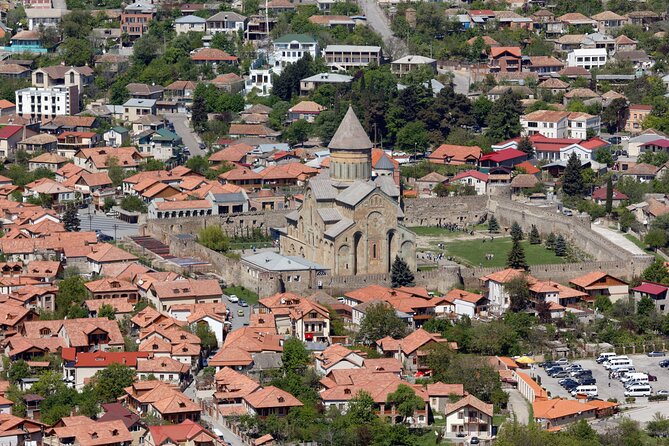 Jvari Monastery, Ananuri, Gudauri, Kazbegi Group & Private Tour - Ananuri Fortress above Jinvali Reservoir