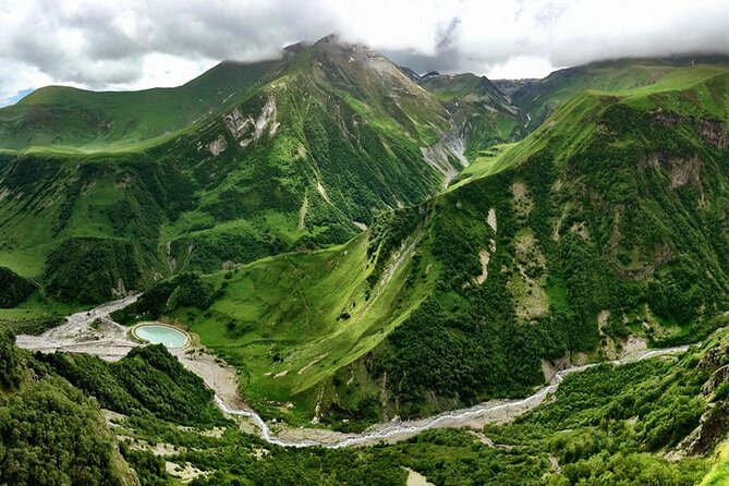 Kazbegi Amazing Tour - The Friendship Arch at Cross Pass