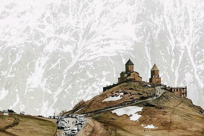 KAZBEGI GUDAURI ANANURI One day group tour From Tbilisi! - Mleta is the practical lunch break