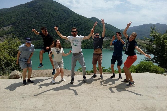 Kazbegi & Gudauri group tour from Tbilisi - Zhinvali Reservoir and the first photo stop