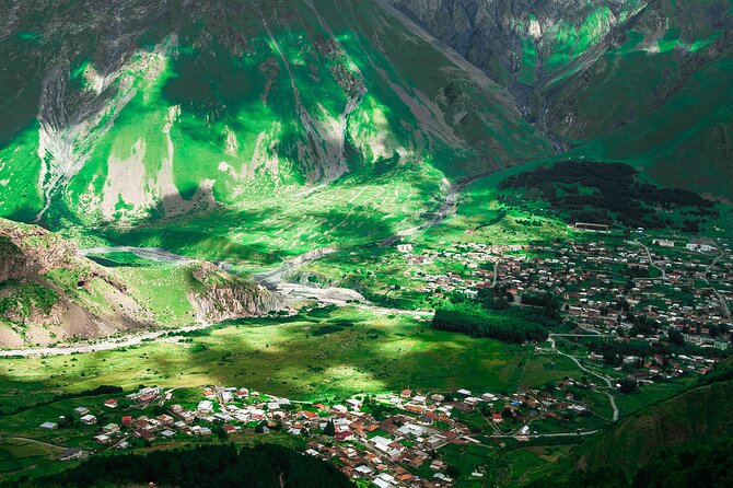 Kazbegi, Gudauri, Mtskheta & Ananuri Full Day Private Tour From Tbilisi - Gergeti Trinity Church beneath Mount Kazbegi
