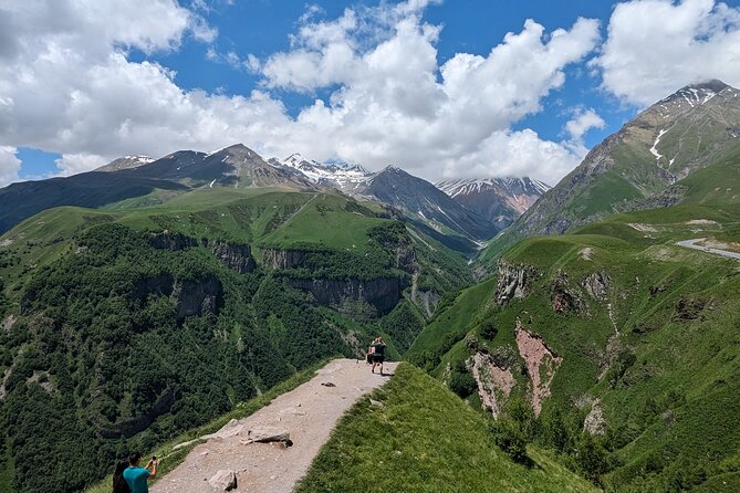 Kazbegi & Gudauri Private Full-Day Tour From Tbilisi - Gudauri’s Friendship Monument and the Caucasus view