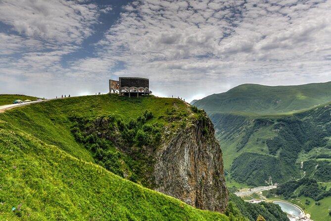 Kazbegi&Gudauri Small group tour including hotel pick up/drop-off - Pasanauri connects the road with Georgian food