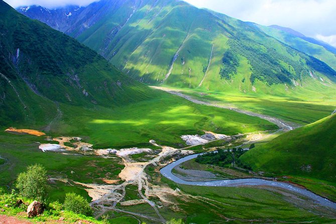 Kazbegi MOUNTAIN Tour (GLORY OF THE NATURE) + MANY NEW LOCATIONS - Gergeti Trinity Church above Stepantsminda