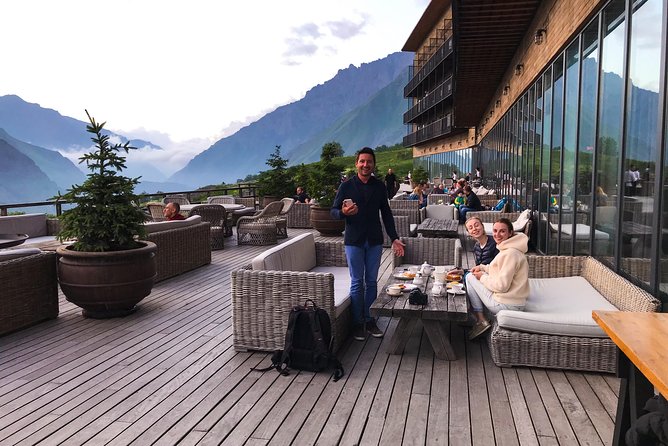 Kazbegi Tour from Tbilisi 2022 - Ananuri Fortress and its churchyard