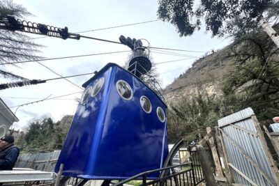 Chiatura Cable Cars & Katskhi Pillar Guided Tour