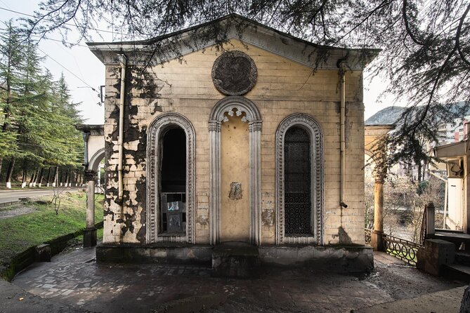 Kutaisi:Chiatura Tour with Katskhi Pillar & Cable Car Experience - The railway station and drama theatre