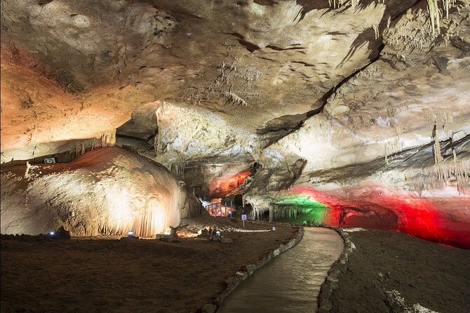 Martvili Canyon, Prometheus Cave, Kutaisi. from Tbilisi. (group tour) - Transport takes stamina