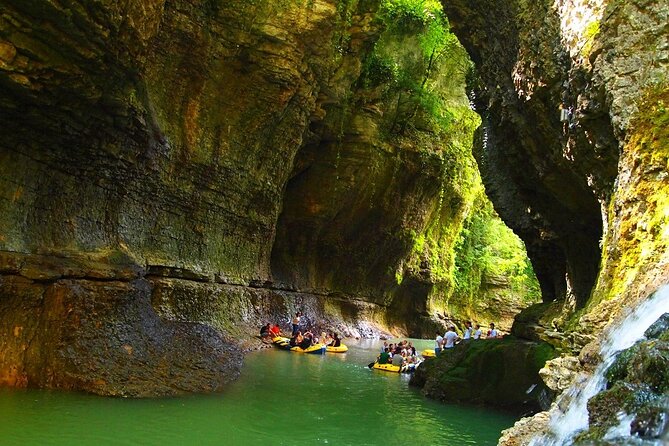 Martvili Canyon, Prometheus & Sataplia. PRIVATE Tour From Tbilisi - Sataplia and the dinosaur footprints