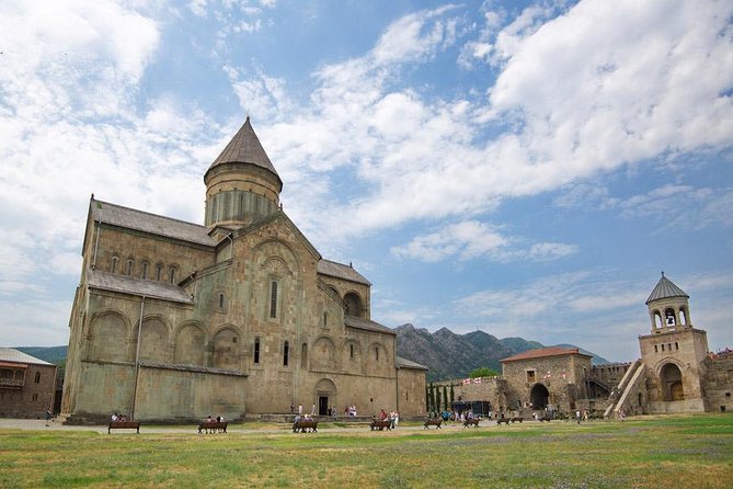Mtskheta, Ananuri, Gudauri and Kazbegi Full Day Tour from Tbilisi - Jvari Church above the river confluence