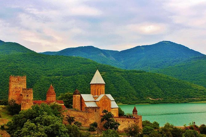 Mtskheta, Ananuri, Gudauri and Kazbegi Full Day Tour from Tbilisi - Gergeti Trinity Church beneath Mount Kazbegi
