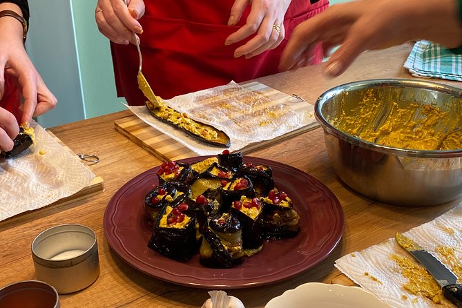 Nana's Kitchen - traditional Georgian cooking class at real Georgian family home - The final meal is part of the lesson