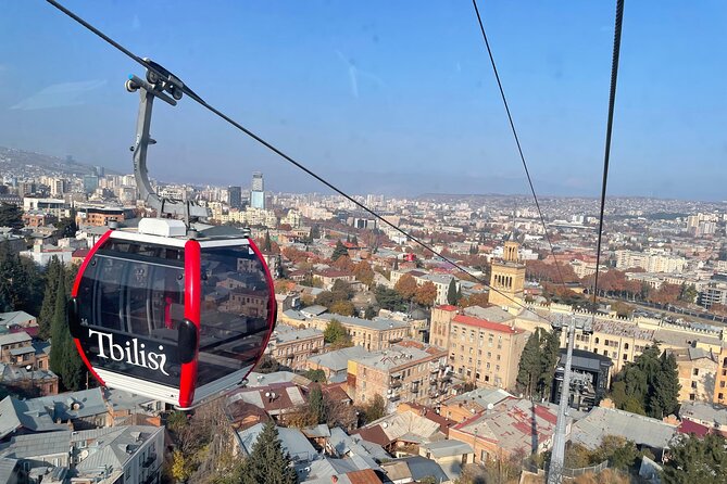 New Cable Car Mtatsminda with Three Lagidze Lemonade Tasting - Riding above Tbilisi to Mtatsminda
