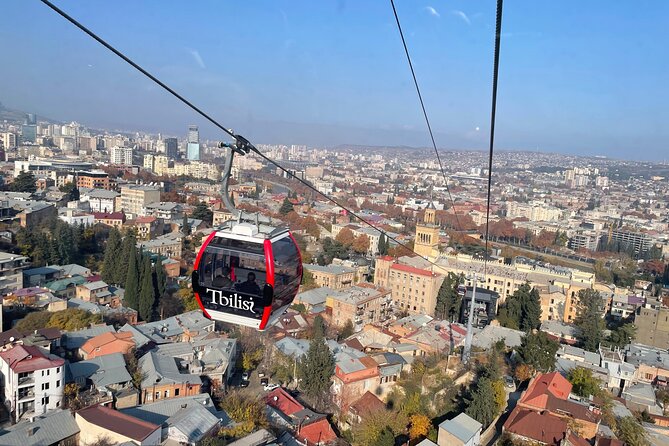 New Cable Car Mtatsminda with Three Lagidze Lemonade Tasting - A realistic pace for the three-hour visit