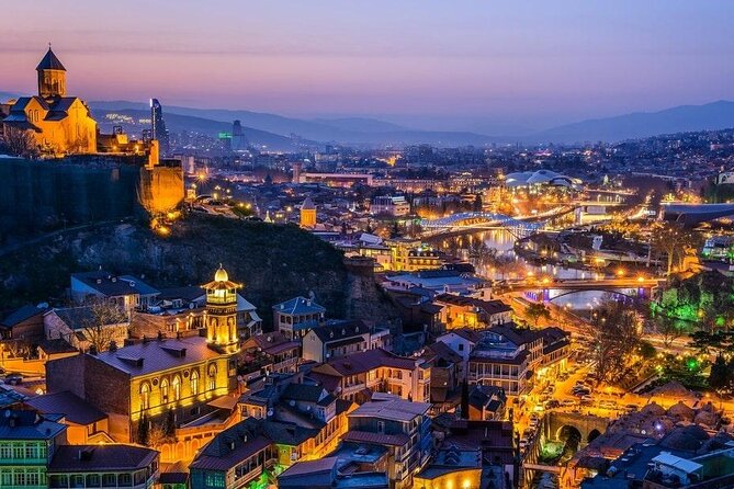 Old Tbilisi Tour: Private Walking Tour With Wine Tasting - Narikala Fortress and the two faces of Tbilisi
