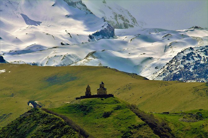 One day trip to highest mountains Kazbegi from Tbilisi - Ananuri: Georgia’s first major history stop