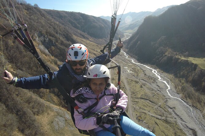 Paragliding tandem flights in Georgia - What $130 covers