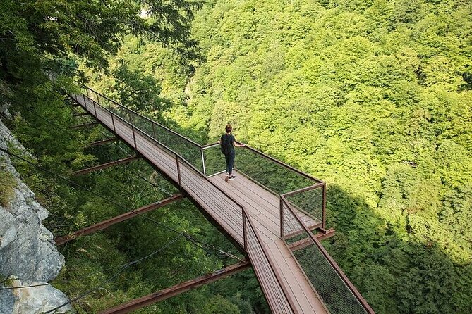 Private Canyon &Cave Tour from Batumi(Martvili,Okatse,Prometheus) - Martvili Canyon: river cliffs and a weather warning