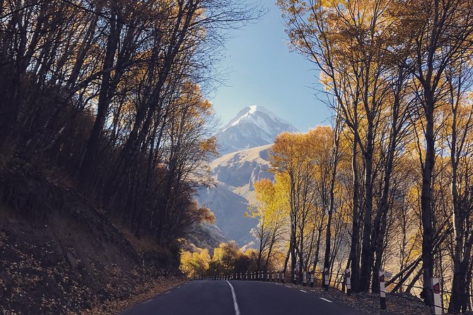 Private Day Trip to Gudauri and Kazbegi from Tbilisi via Jvari and Mtskheta - Gergeti Trinity Church at 2,200 meters