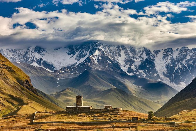 Private five days tour to Svaneti-Mestia, Ushguli, Becho,Chalaadi - Shtugra Waterfall takes you toward Mount Ushba