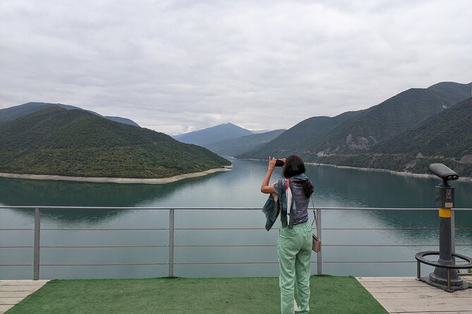 Private Full Day Trip to Kazbegi Mountains - Jinvali Reservoir brings the first big view