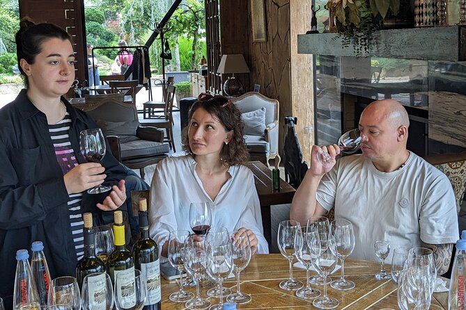 Private Kakheti Tour organic Wine Tasting with Lunch - KTW starts the tasting with a modern edge