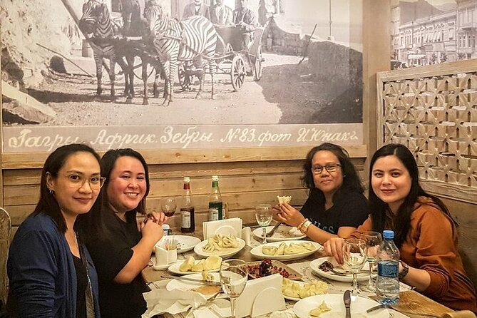 Private Tbilisi Food Tour: 9 Tastings Walk in Bohemian District - The food: from walnut eggplant to khinkali